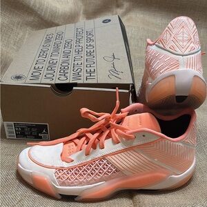 Nike Women's 
Air Jordan XXXVIII Lo
Crimson Tint/Black
Size 11